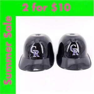 90s Colorado Rockies MLB baseball Laich ice cream helmets 1990s vintage SALE